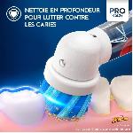 Brosse A Dents Electrique Brosse a dents électrique Oral-B Pro Kids 1 Manche Marvel Spider-Man. 1 Brossette. 3 Ans et Plus