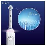 Brosse A Dents Electrique Brosse a dents electrique ORAL-B Smart Sensitive Rechargeable 1 Manche Connecte Bluetooth. 1 Brossette. 1 Etui de Voyage Offert