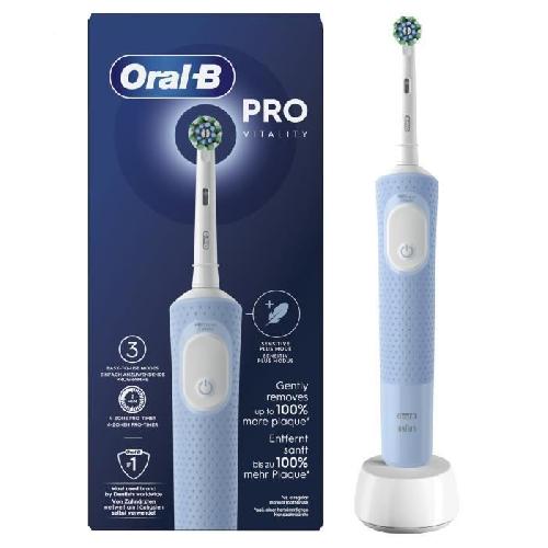 Brosse A Dents Electrique Brosse a dents électrique ORAL-B Vitality Pro - Bleue - 3 modes de brossage - Brossette incluse