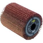 Accessoire - Consommable Machine Outil Brosse a lamelles abrasives pour poncer le bois ou le métal - FARTOOLS REX80 - Ø80mm - L 100mm - Grain A80