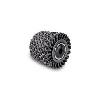 Brosse Abrasive A Main - Brosse Metallique SCHEPPACH Brosse a fibre metallique torsadee pour le renovateur-surfaceuse MRS1300