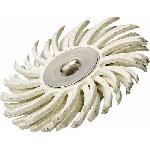 Brosse Circulaire - Brosse Pinceau Sur Tige Brosse abrasive de precision DREMEL S472 - Diametre 25mm - Grain 120 - Pour Poncage et Polissage