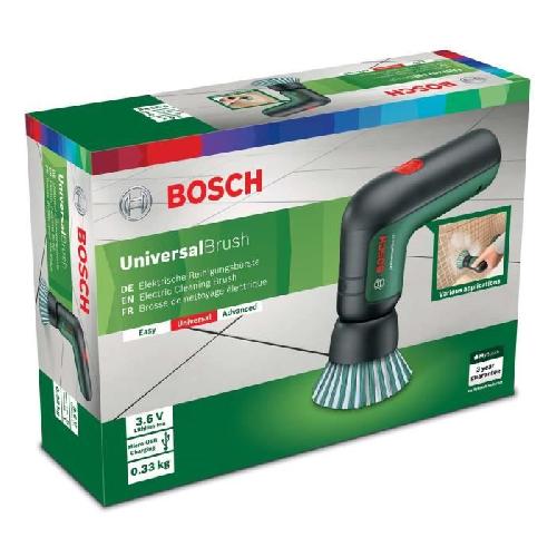 Outil Multifonctions Brosse electrique sans-fil BOSCH UniversalBrush USB 3.6V -Livree dans sa boite en carton-