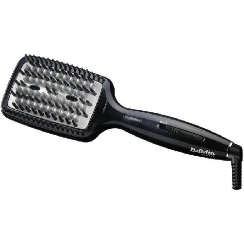 Brosse Soufflante Brosse lissante - BaByliss - HSB101E Smoothing Heating Brush - En céramique pour un lissage rapide et facile