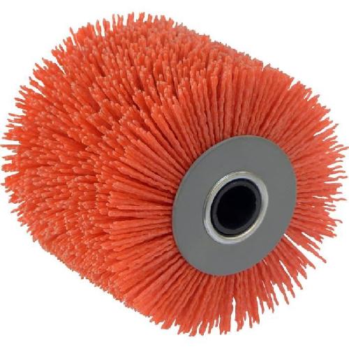 Brosse Abrasive A Main - Brosse Metallique Brosse nylon fil abrasif rouge pour REX120C et REX200 - FARTOOLS - metal-plastic - garantie 2 ans