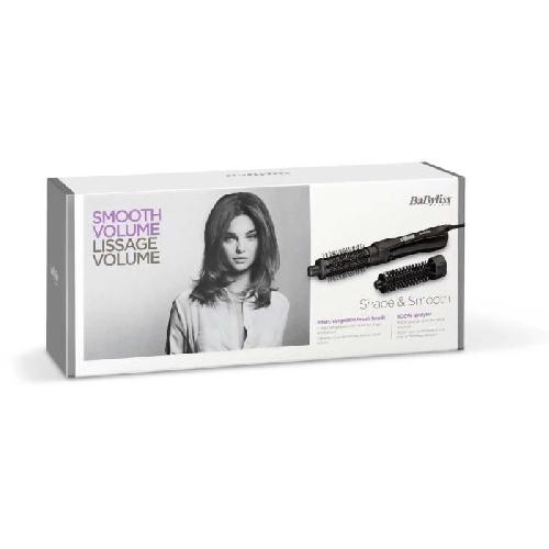 Brosse Soufflante Brosse soufflante - BaByliss - AS82E Shape & Smooth - Pour une mise en forme et du volume