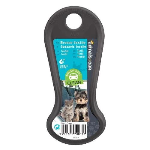 Brosse - Raclette Brosse textiles anti poil animaux - Caoutchouc - fidelami