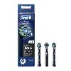 Brossette Brossettes pour brosse a dents Oral-B Pro Cross Action Noire - 3 unités