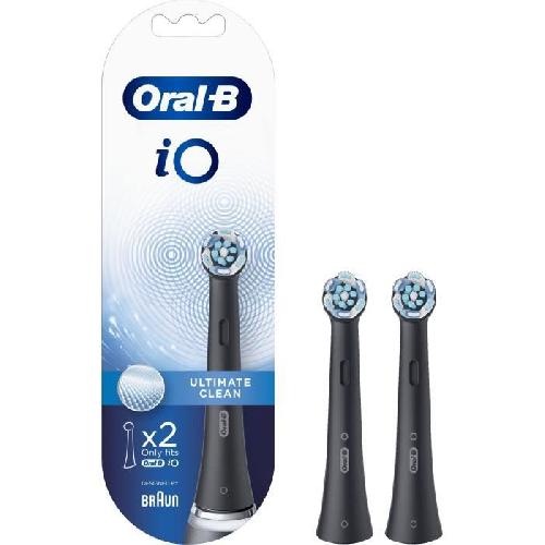 Brossette Brossette dentaire Oral B IO ULTIMATE CLEAN BLACK X2