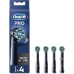 Brossette Brossette ORAL-B - Cross Action - pour brosse a dent électrique - pack de 4