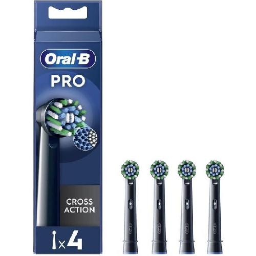 Brossette Brossette ORAL-B - Cross Action - pour brosse a dent électrique - pack de 4