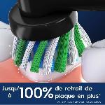 Brossette Brossette ORAL-B - Cross Action - pour brosse a dent électrique - pack de 4