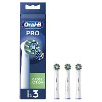 Brossette Oral-B Pro Cross Action Brossettes Pour Brosse a Dents. Pack De 3 Unités