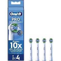 Brossette Oral-B Pro Precision Clean Brossettes Pour Brosse a Dents. Pack De 4 Unités