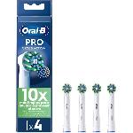 Brosse A Dents Electrique Brossettes - ORAL-B - Pro Cross Action - Pour brosse a dents - 4 unités