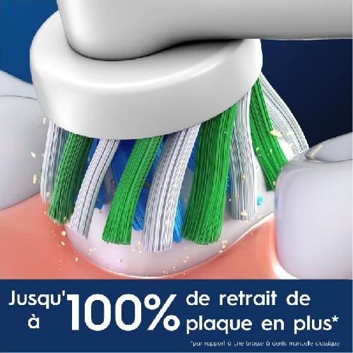 Brosse A Dents Electrique Brossettes - ORAL-B - Pro Cross Action - Pour brosse a dents - 4 unités