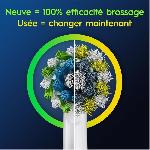 Brosse A Dents Electrique Brossettes - ORAL-B - Pro Cross Action - Pour brosse a dents - 4 unités