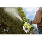 Brumisateur D'exterieur Brumisateur 18V RYOBI - distance max. pulverisation 4.5m - reservoir 2L