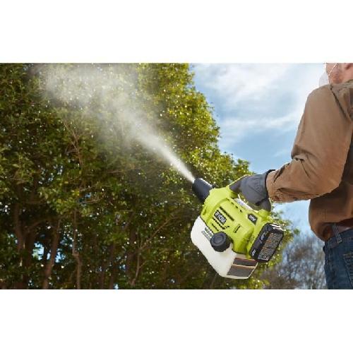 Brumisateur D'exterieur Brumisateur 18V RYOBI - distance max. pulverisation 4.5m - reservoir 2L