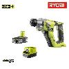 Burineur - Perforateur RYOBI - Perforateur SDS+ 18V ONE+ - 4 modes - 1.3 Joules Epta + batterie 2.5 Ah - chargeur. sac de transport - R18SDS-125S