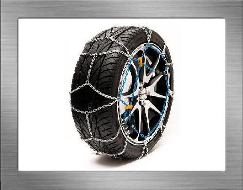 Chaine Neige - Chaussette BZCH060 - Chaine a neige 9mm compatible avec pneu 13 14 15 16 pouces - BUTZI
