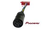 CA1804 - Cable Adaptation commande au volant DIN vers ISO 10 broches