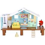 Figurine Miniature - Personnage Miniature Cabane de Plage de Bluey - BLUEY - Set de jeu avec figurine exclusive et plus de 10 accessoires