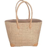 Cabas artisanal Naturel Medium 022