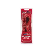 Cablage 10m Cable haut-parleur 2x0.5mm2 CCA Caliber CS205RBX noir et rouge