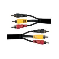 Cablage Cable 3x RCA Audio Video RCA Male 1.5m