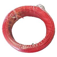 Cablage Cable Alimentation 1mm2 - 50m - Rouge