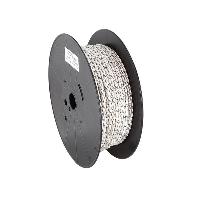 Cablage Cable compatible avec haut-parleur torsade 2x1.50mm2 Blanc noir 100m