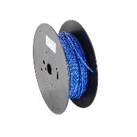 Cablage Cable compatible avec haut-parleur torsade 2x1.50mm2 Bleu noir 100m