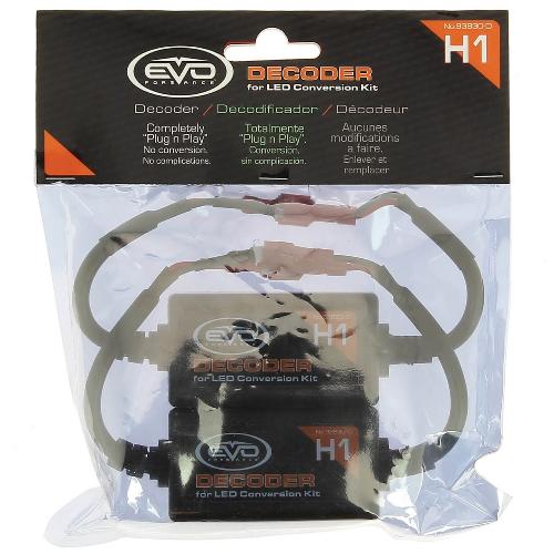 Ampoules H1 12V Cablage compatible avec kit de conversion LED HID EV93830 H1 - EvoFormance