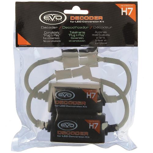 Ampoules H7 12V Cablage compatible avec kit de conversion LED HID EV93833 H7 - EvoFormance