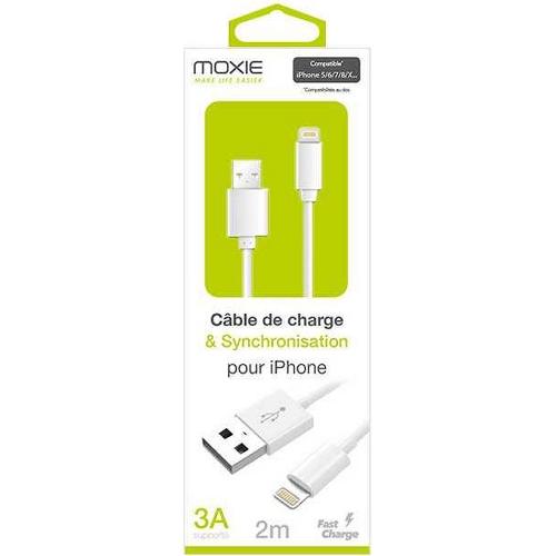 Cable - Connectique Telephone Cable 2m Lightning