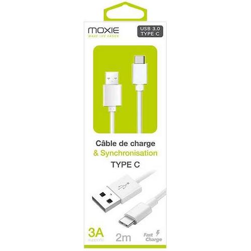Cable - Connectique Telephone Cable 2m Type-C