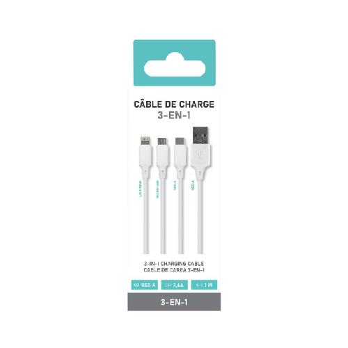 Cable - Connectique Telephone Cable 3 Connectiques Sd x10