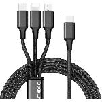 Modules divers aux usb Cable 3 En 1 Entree Type C - Moxie