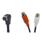 Cable adaptateur AUX compatible avec MP3 compatible avec Pioneer Serie P