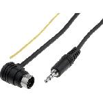 Cable Adaptateur AUX Jack compatible avec Audi A2 A3 A4 A6 A8 Seat Skoda Octavia Fabia VW Golf Polo