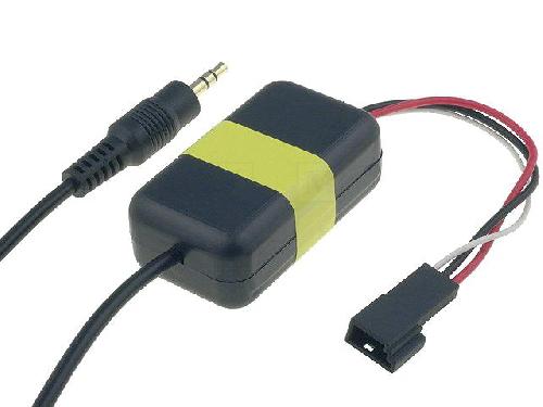 Adaptateur Aux Autoradio Cable Adaptateur AUX Jack compatible avec BMW 3 5 7 X5 navigation usine