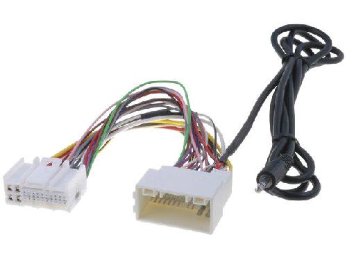 Modules Aux Autoradio Cable Adaptateur AUX Jack compatible avec Hyundai H1 H300 IX35 Kia Sportage ap2010