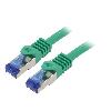 Cable - Adaptateur Reseau - Telephonie Cable reseau RJ45 male S-FTP Cat 6a vert- 5m