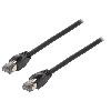 Cable - Adaptateur Reseau - Telephonie Cable reseau RJ45 male S-FTP Cat 8.1 noir- 10m