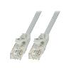 Cable - Adaptateur Reseau - Telephonie Cable reseau RJ45 male U-UTP Cat.6 gris- 0.25m