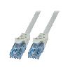 Cable - Adaptateur Reseau - Telephonie Cable reseau RJ45 male U-UTP Cat 6a gris- 10m