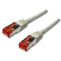 Cable - Adaptateur Reseau - Telephonie Cable Reseau RJ45 SFTP Blinde - Categorie 6 - 0.5m