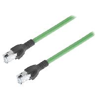 Cable - Adaptateur Reseau - Telephonie Cable reseau SF-UTP Cat.5e vert 5m
