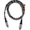 Cable - Adaptateur Reseau - Telephonie Cable Usb-C-Lightning 1.5m Gris Sideral Tnb